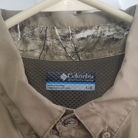Columbia L Sharptail PHG Shooting/Hunting Short Sleeve Shirt - Picture 6 of 9